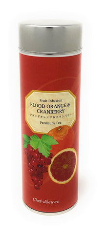 フルーツティー ブラッドオレンジ＆クランベリー Fruit Infusion BLOOD ORANGE & CRANBERRY (4gx8TB) - シェドゥーブル