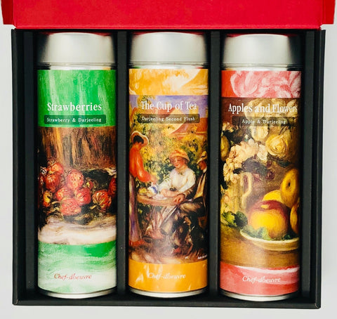 紅茶 ギフト ルノワール アート コレクション Tea Gift - Renoir Art Collection - シェドゥーブル